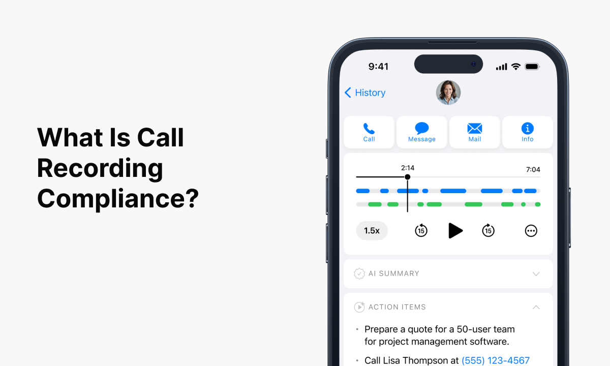 What Is Call Recording Compliance Alt