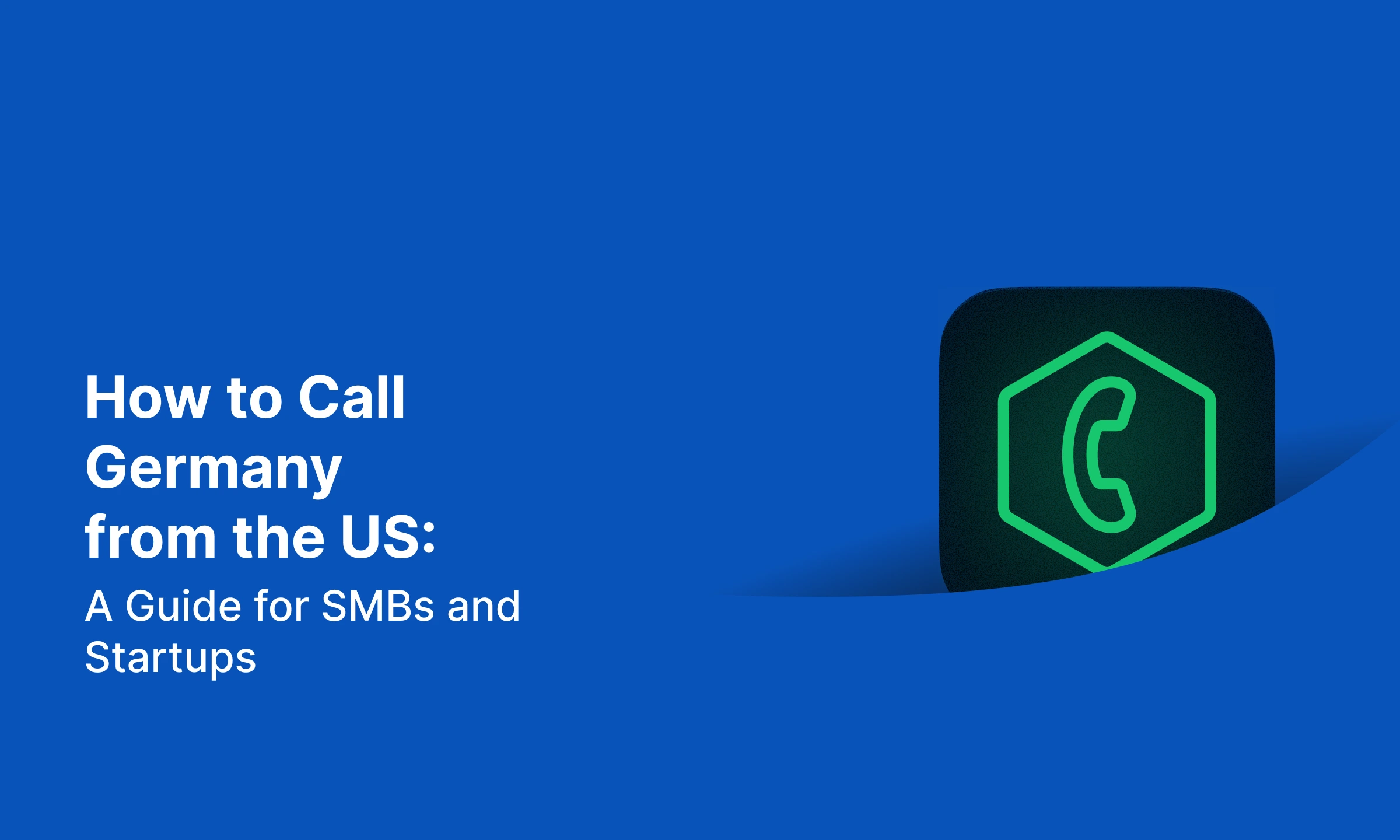 how to call germany from the us